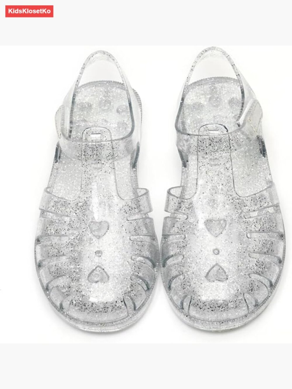 Closed Toe Jelly Sandals for Girls - Waterproof Fisherman Sandals